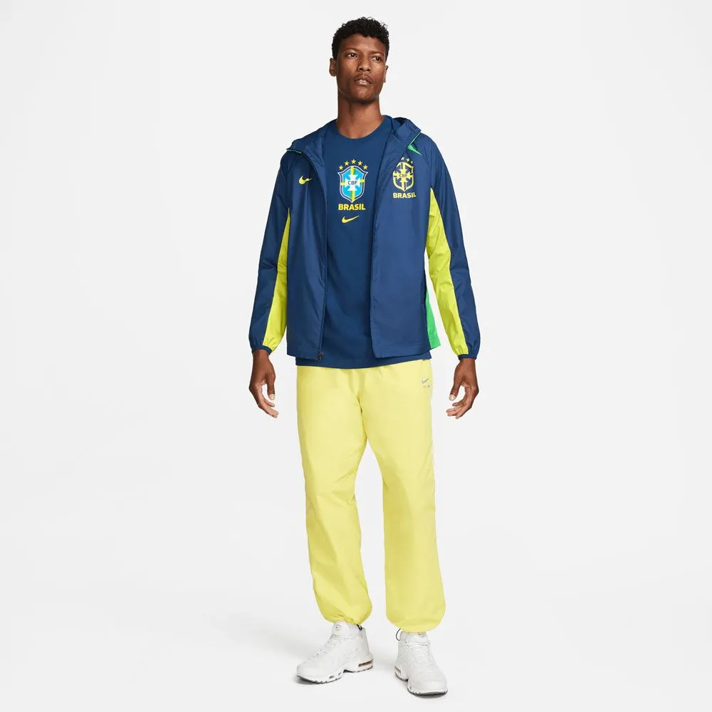 Nike Brazil AWF Jacket can be rewritten as Nike Brazil Soccer Jacket.