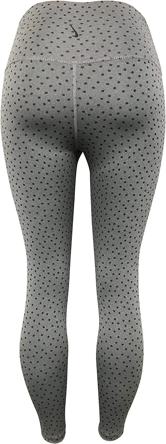 Nike Women's High Rise 7/8 Yoga Leggings - Polyester/Spandex Blend