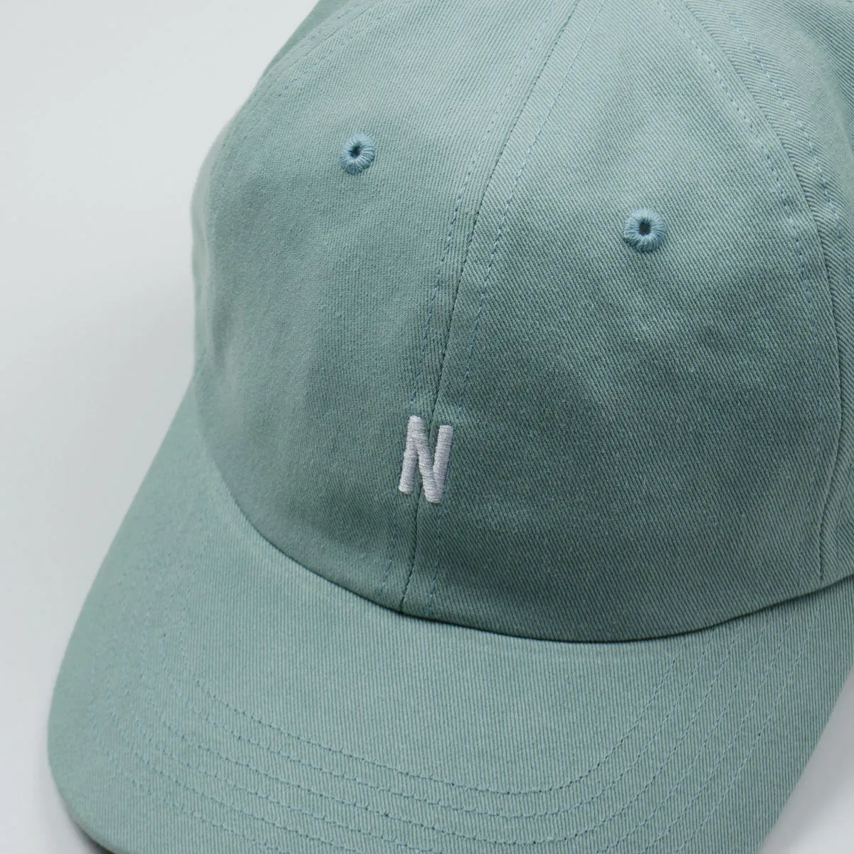 Norse Projects Twill Sports Cap in Mineral Blue - Shop Online Now