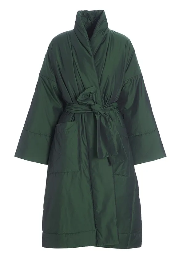 Nylon Coat with Belt - a versatile and trendy choice for your wardrobe.