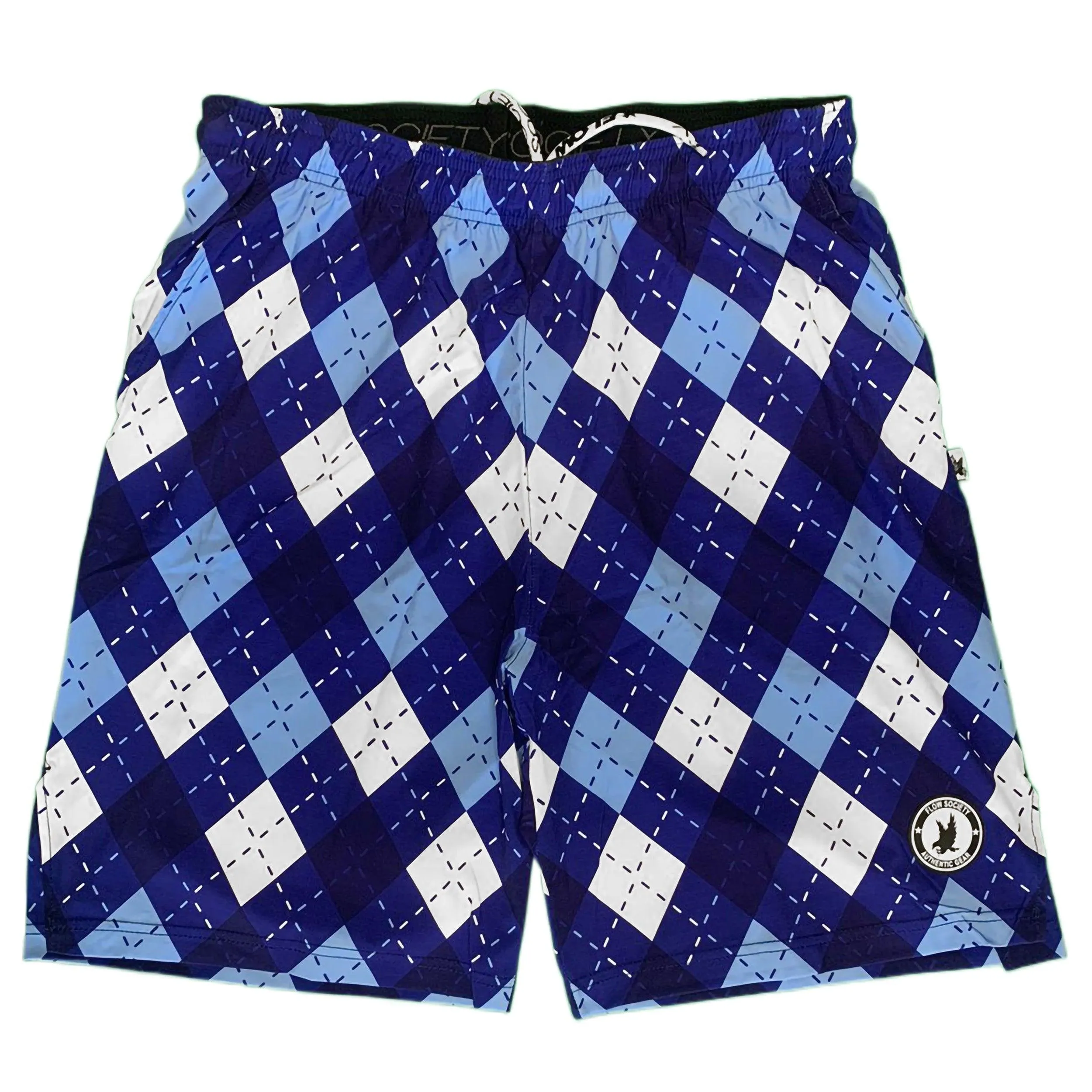 Oceanside Argyle Men's Tennis Shorts Size 9