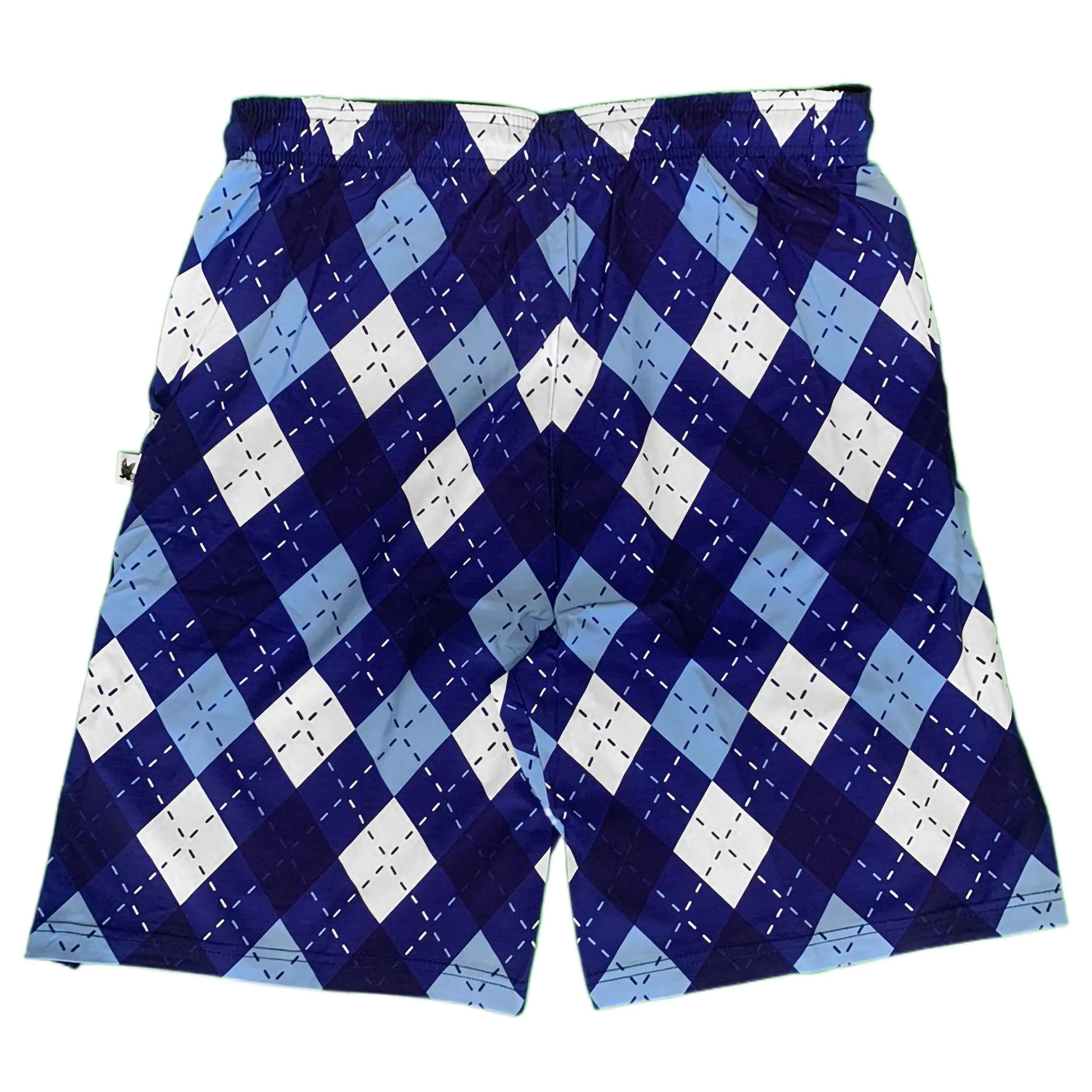 Oceanside Argyle Men's Tennis Shorts Size 9