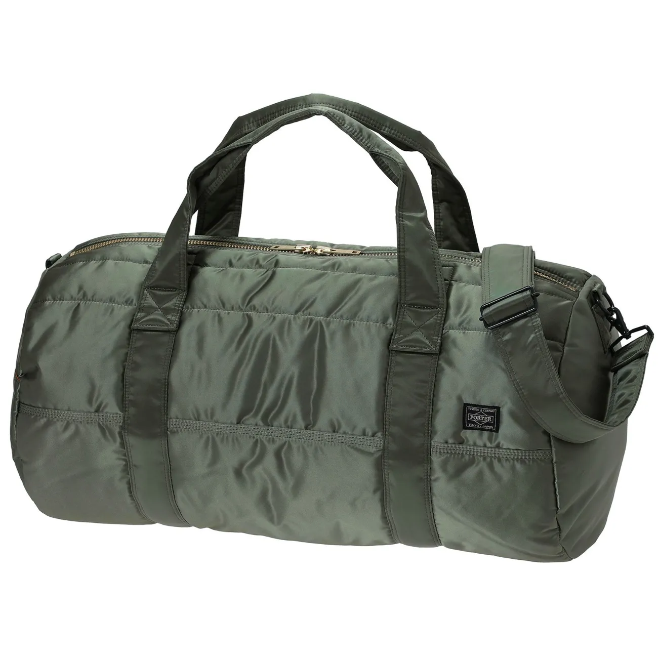 Olive Tanker 2Way Duffle Bag by Yoshida Porter