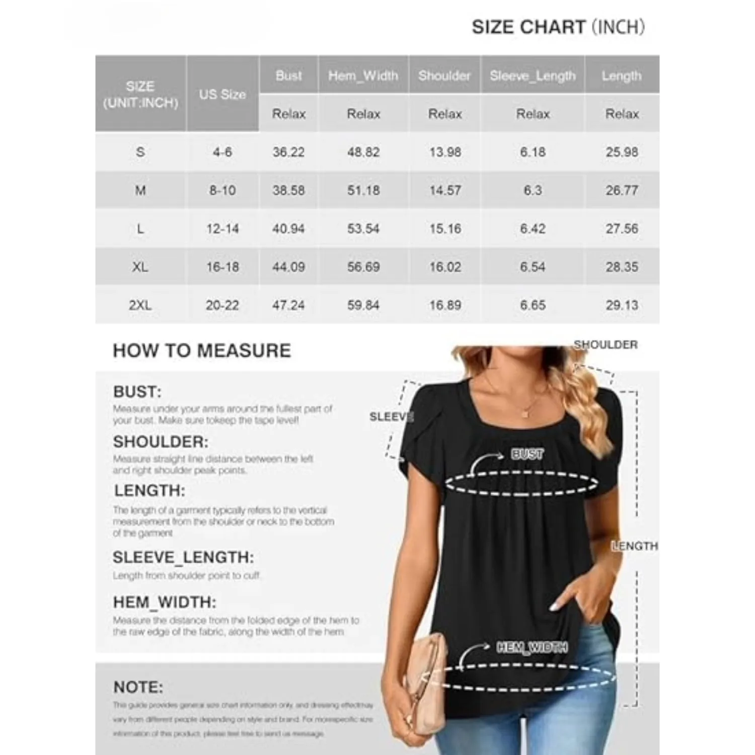 Petal Short Sleeve Square Neck Tunic Tops for Women - Shop Now.