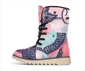 Polar Boots with Coconut Design