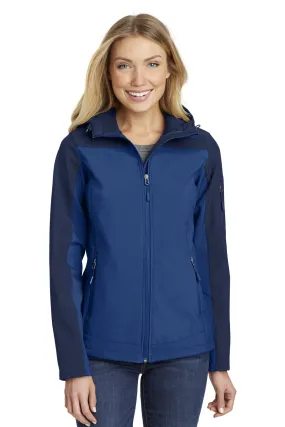 Port Authority Women's Hooded Soft Shell Jacket - L335