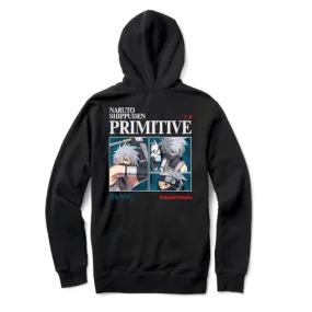 Primitive Skateboards Naruto Hoody Kakashi Hatake Black