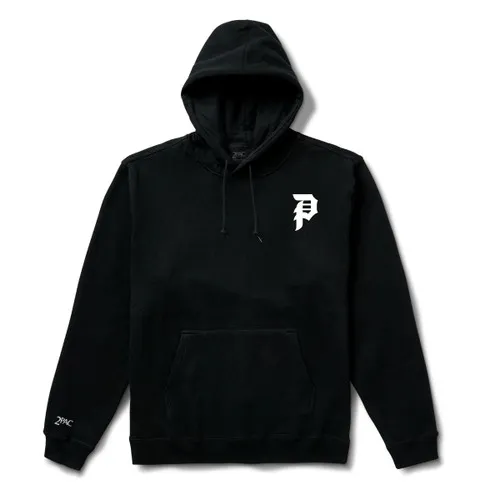 Primitive Skateboards Tupac Hoody in Smoke Black