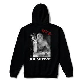 Primitive Skateboards Tupac Hoody in Smoke Black