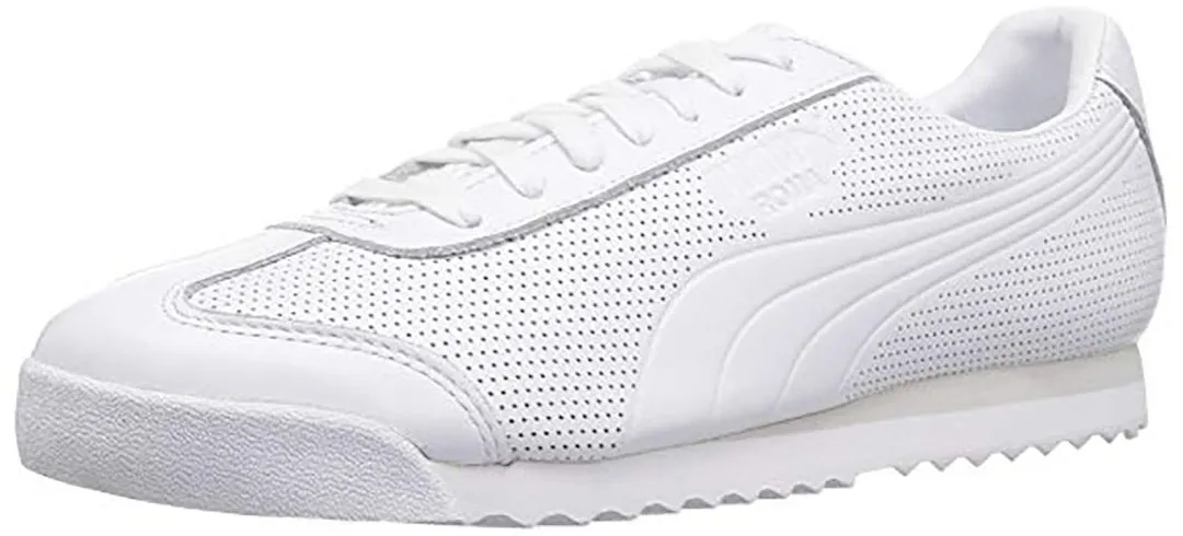 Puma Roma DLX Perf Casual Sneakers 365440-01 White/White