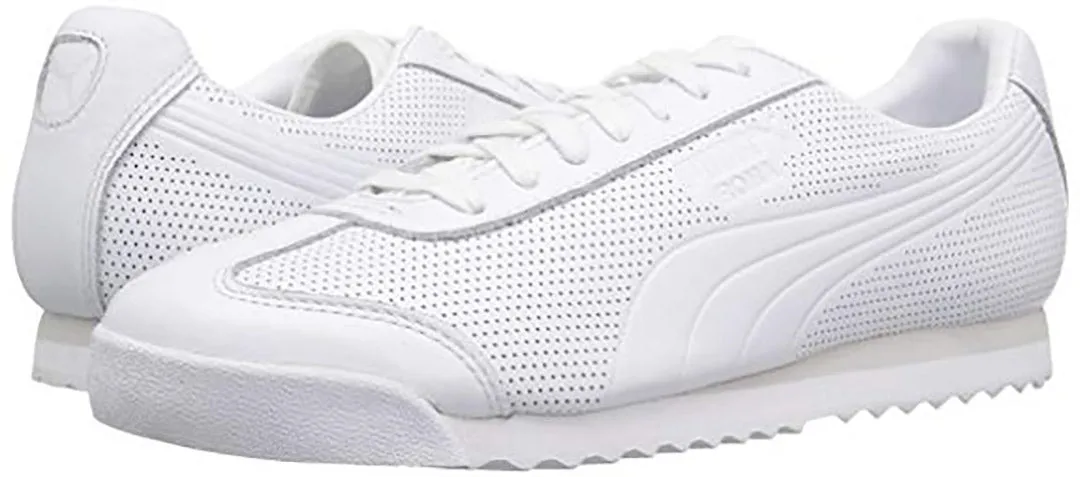 Puma Roma DLX Perf Casual Sneakers 365440-01 White/White