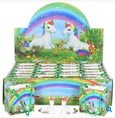 Rainbow Mini Unicorn Wishes in Bag - Set of 2