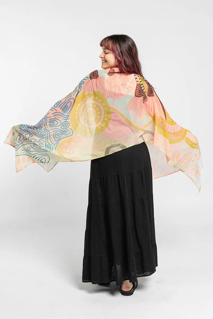 Rectangle Chiffon Scarf for Kindling - Shop Now