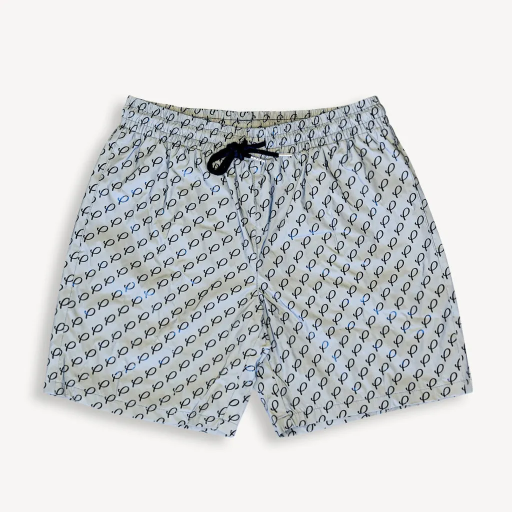 Reflective P Logo Swim Shorts