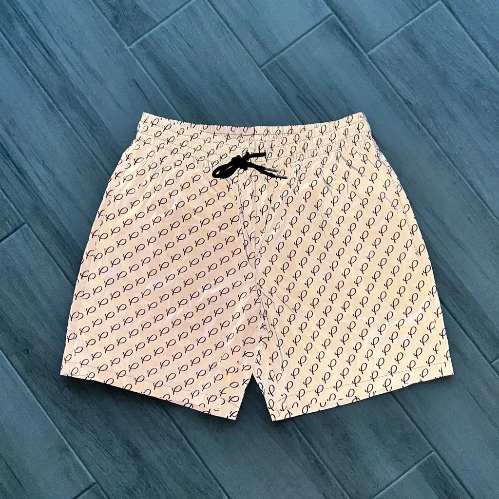 Reflective P Logo Swim Shorts