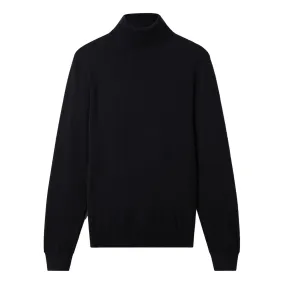 Blue Caine Roll Neck Sweater by REISS