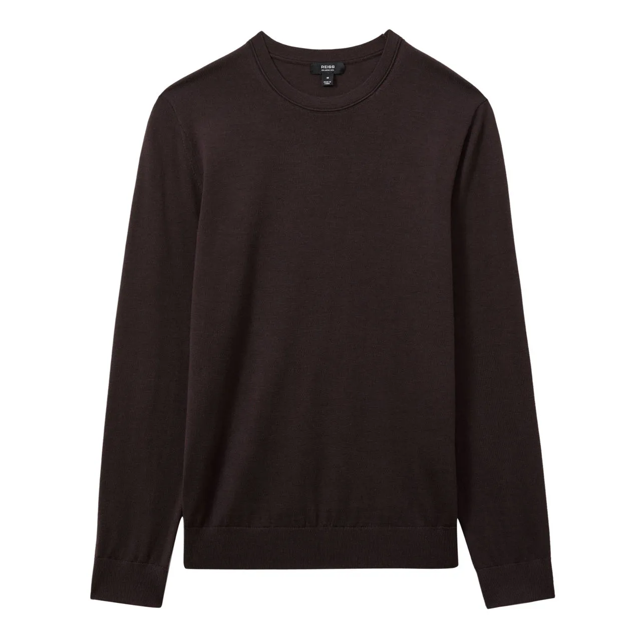 REISS Red Wessex Knit Sweater