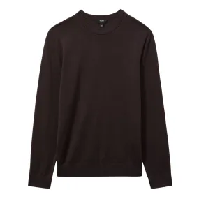 REISS Red Wessex Knit Sweater