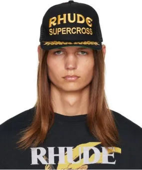 'Supercross' Black Cap by Rhude