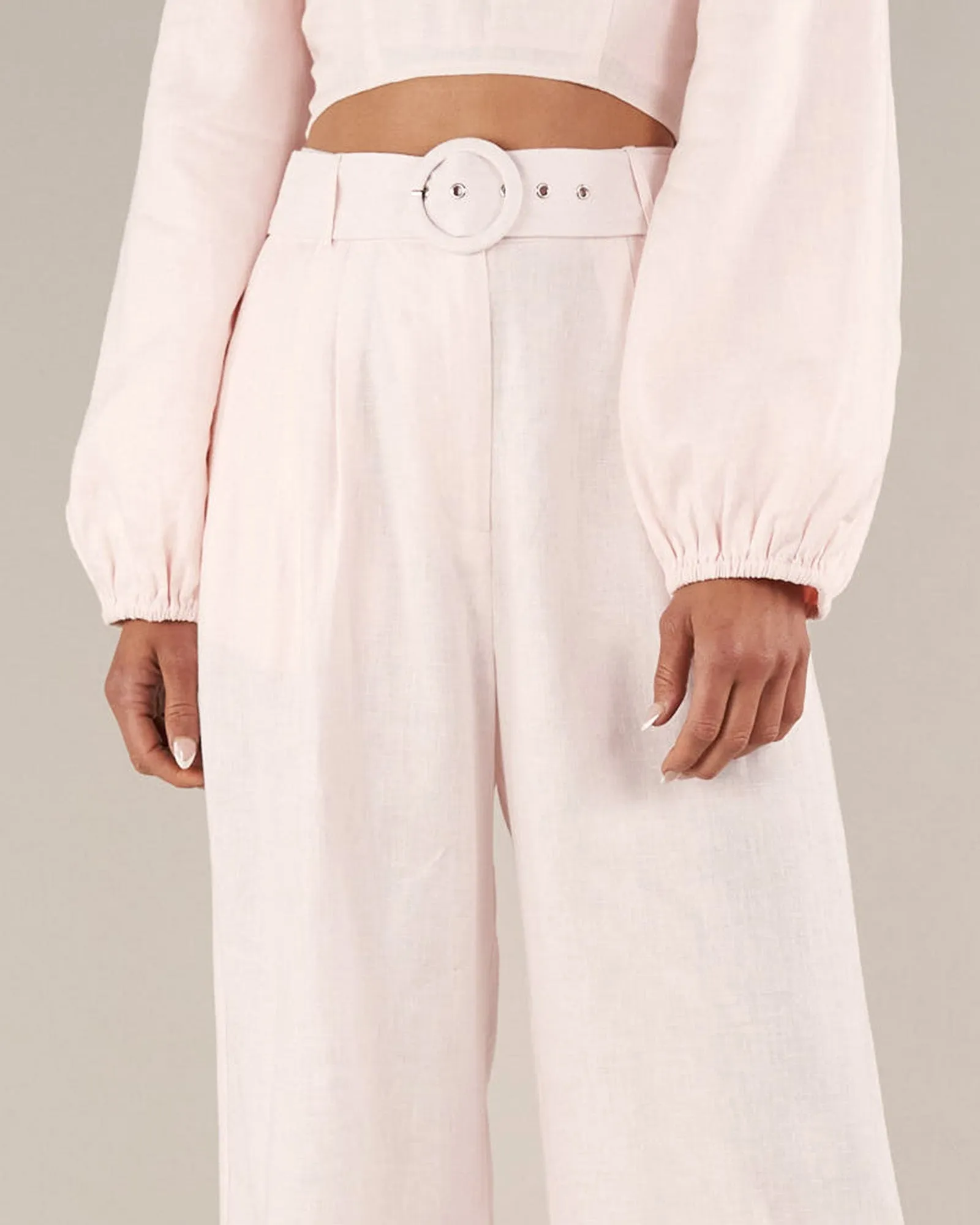 Rosewater Linen Pant - Bridgette