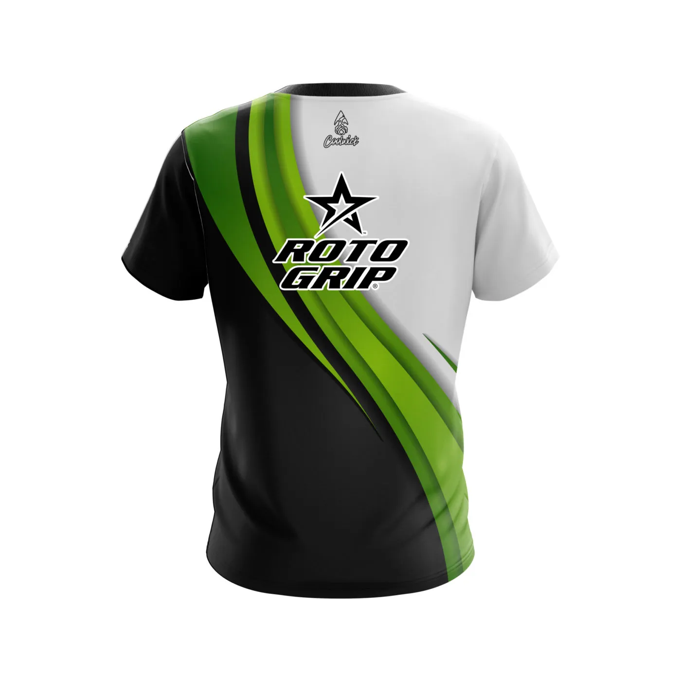 Roto Grip Green Flutter CoolWick Bowling Jersey