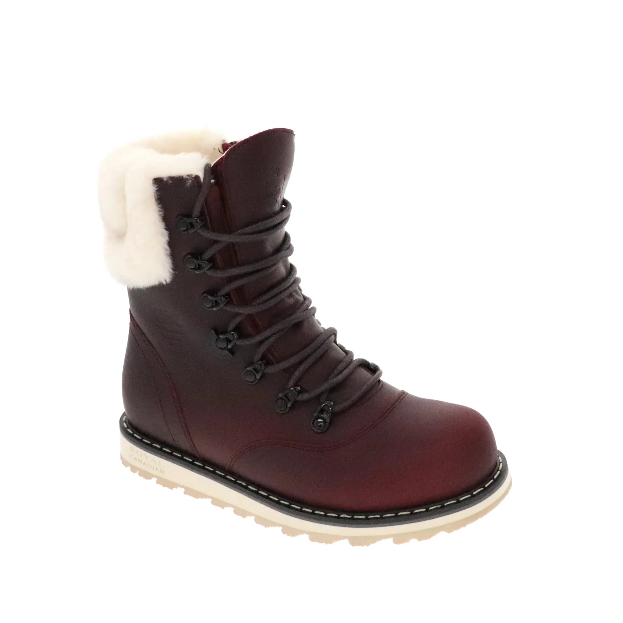 Royal Canadian Cambridge Burgundy - Boots