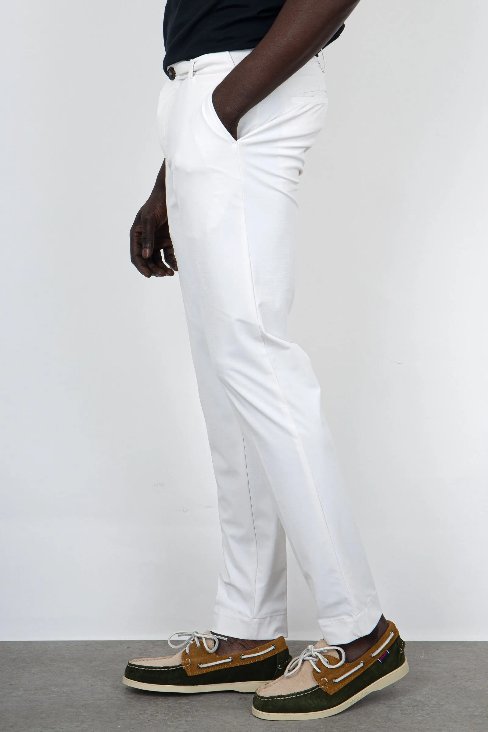 RRD Techno Wash Week Light Pant Bianco Pantalone