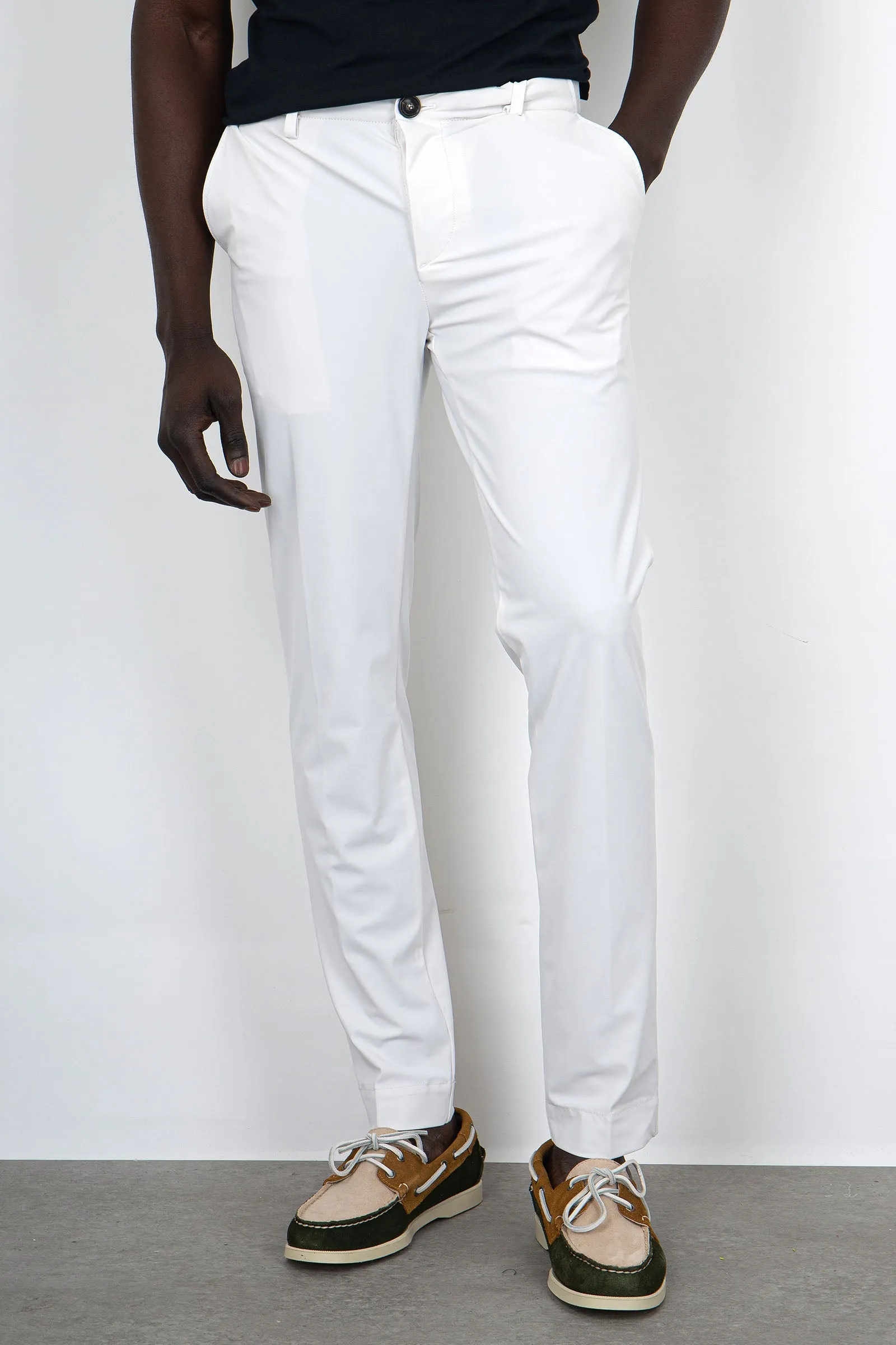 RRD Techno Wash Week Light Pant Bianco Pantalone