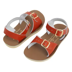 Saltwater Sandals Kids Surfer Paprika