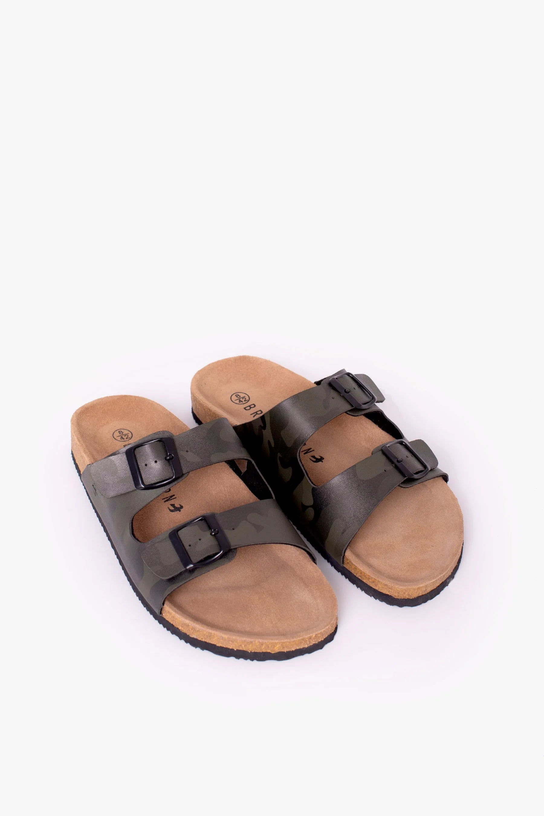 Sandals in Camouflage Pattern