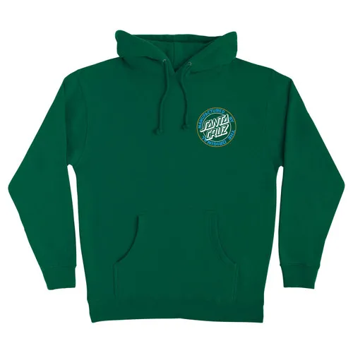 Santa Cruz Skateboards Natas Screaming Panther Hoodie Dark Green.