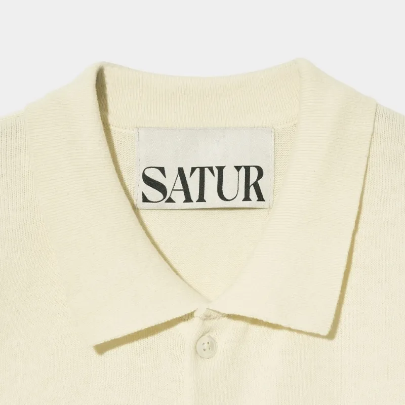 SATUR Cardigans | Street Style Plain Cotton Short Sleeves Logo