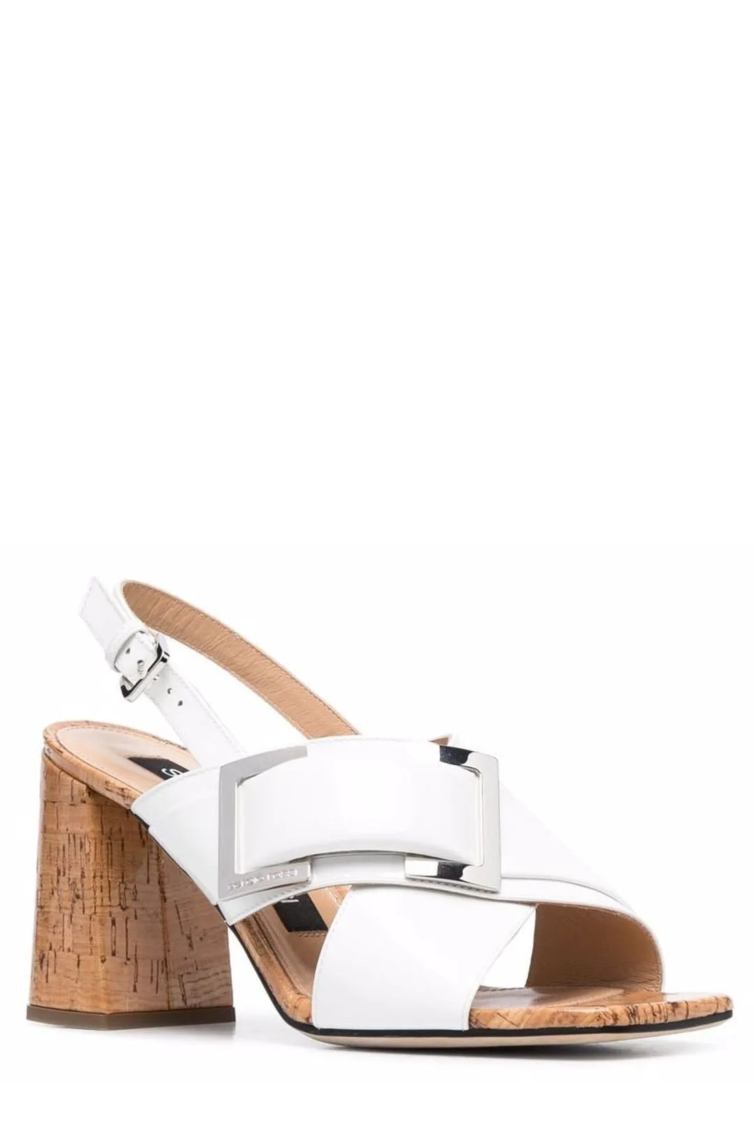 Sergio Rossi Prince Buckle Sandals.