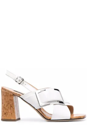 Sergio Rossi Prince Buckle Sandals.