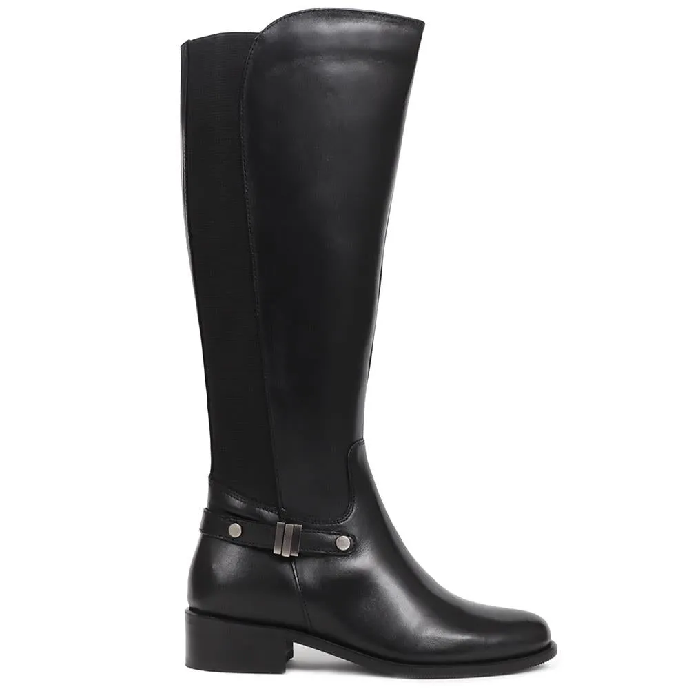 SERINA Calf Leather Boots - Style SERINA / 324 338