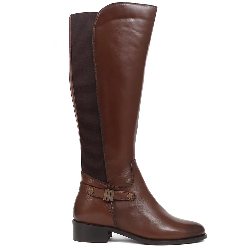 SERINA Calf Leather Boots - Style SERINA / 324 338