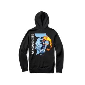 Shoto Todoroki My Hero Academia Hoodie Black