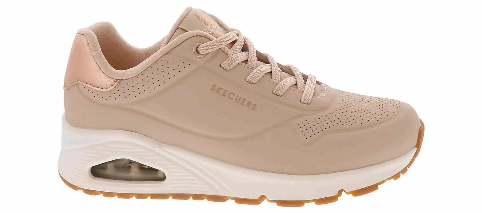 Skechers Women's Uno Shimmer Away Athletic Sneaker