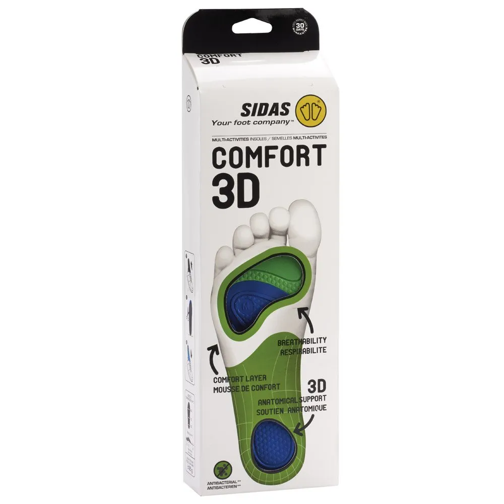 Sole Sidas 3D Comfort --> Sidas 3D Comfort Insoles