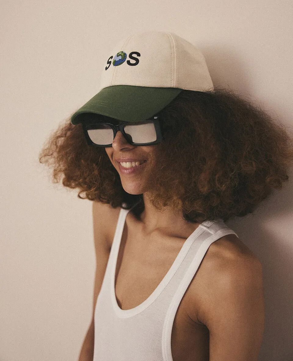 Embroidered SOS Baseball Cap