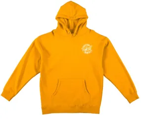 Spitfire Skateboard Wheels Gold Hoodie with Flying Classic Butterfly