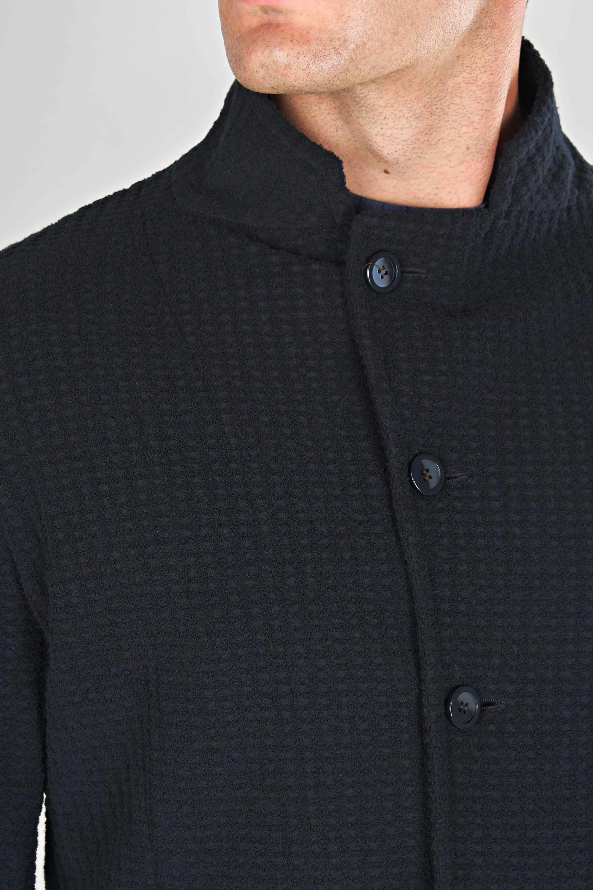 Star-Collar Jacket Check - Shop Now