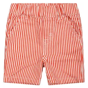 Stella McCartney Baby Shorts Red And White Stripes