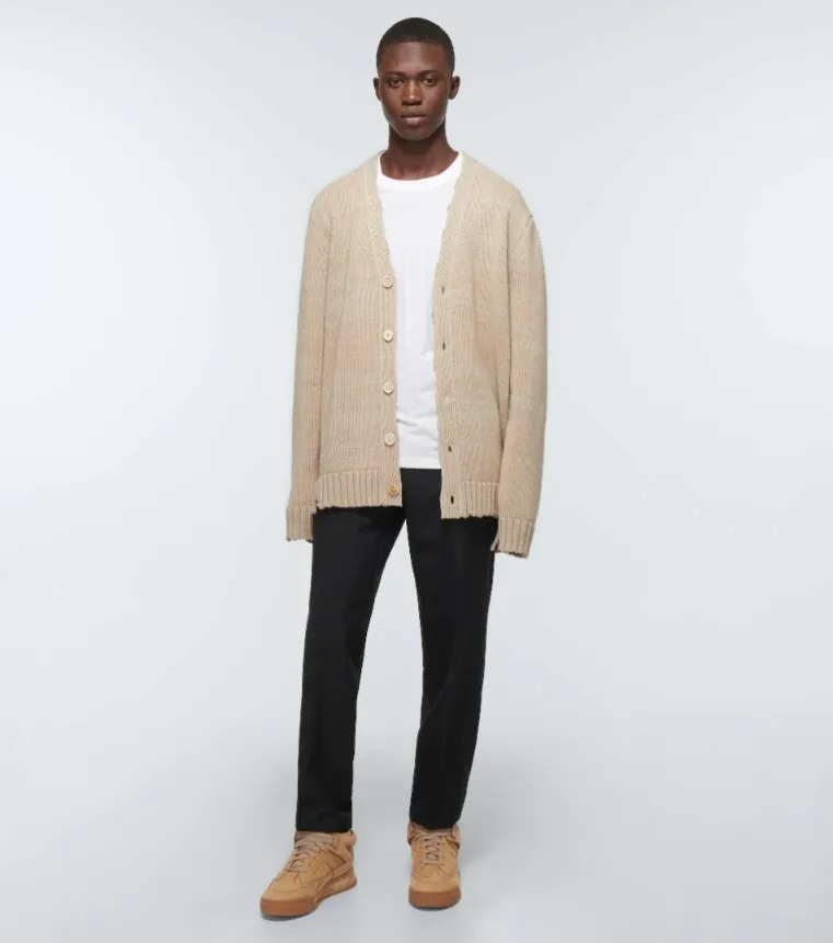 Street Style Cotton Logo Cardigans by Maison Margiela