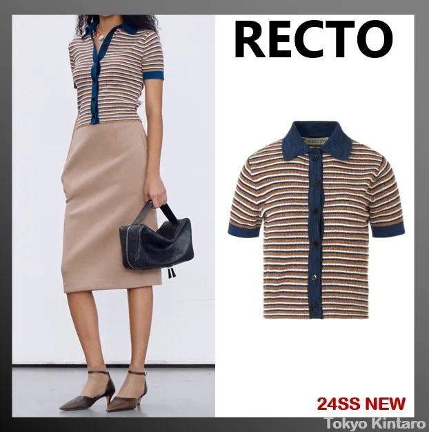 Street Style Logo Cardigans for Office Look by RECTO