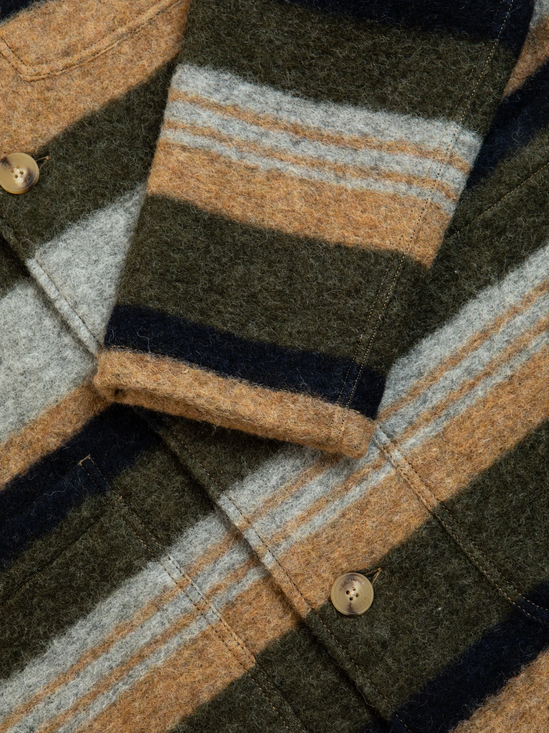 Striped Wool Blend Ormiston Jacket