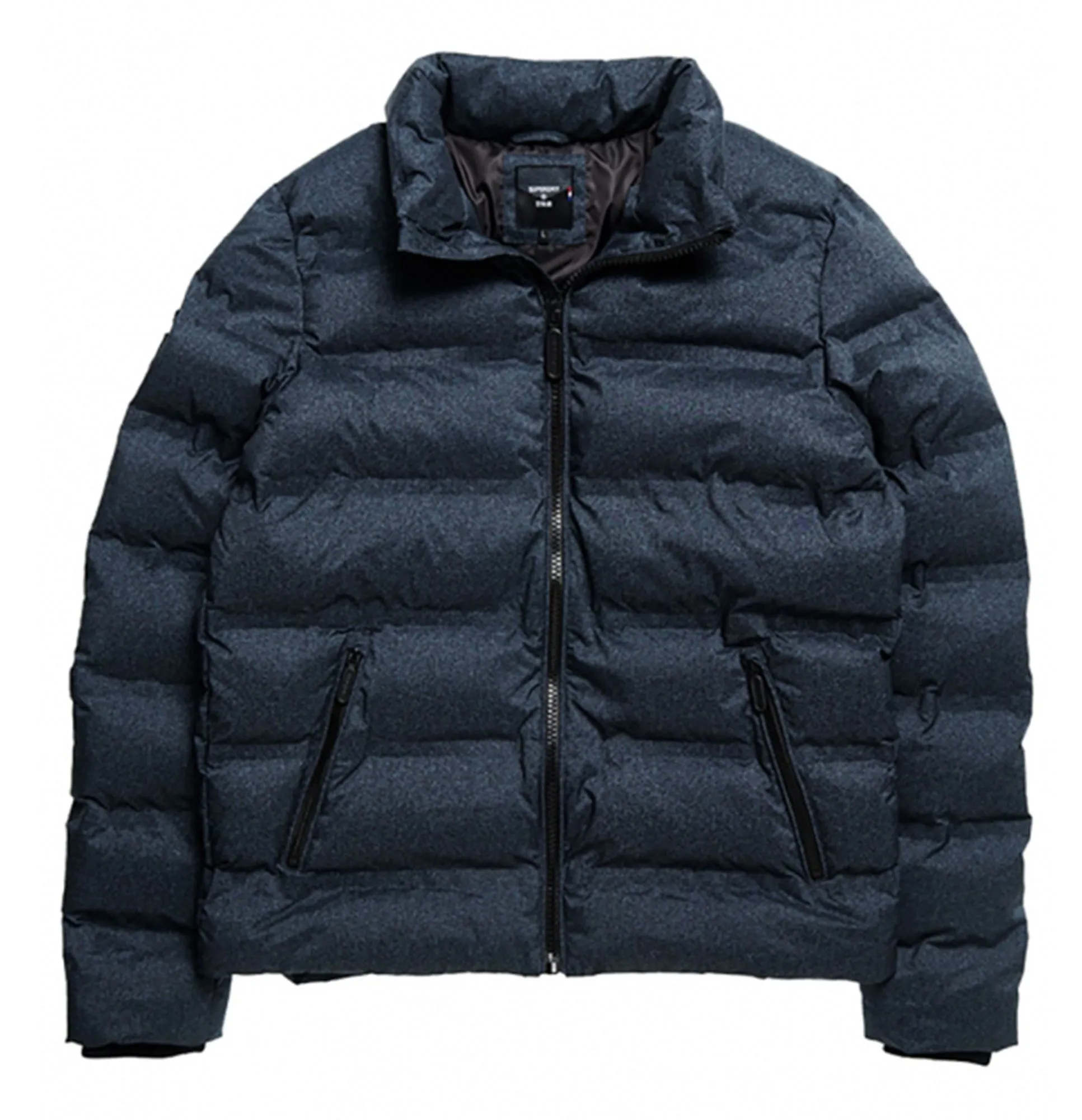 Superdry Quilted Radar Jacket Charcoal