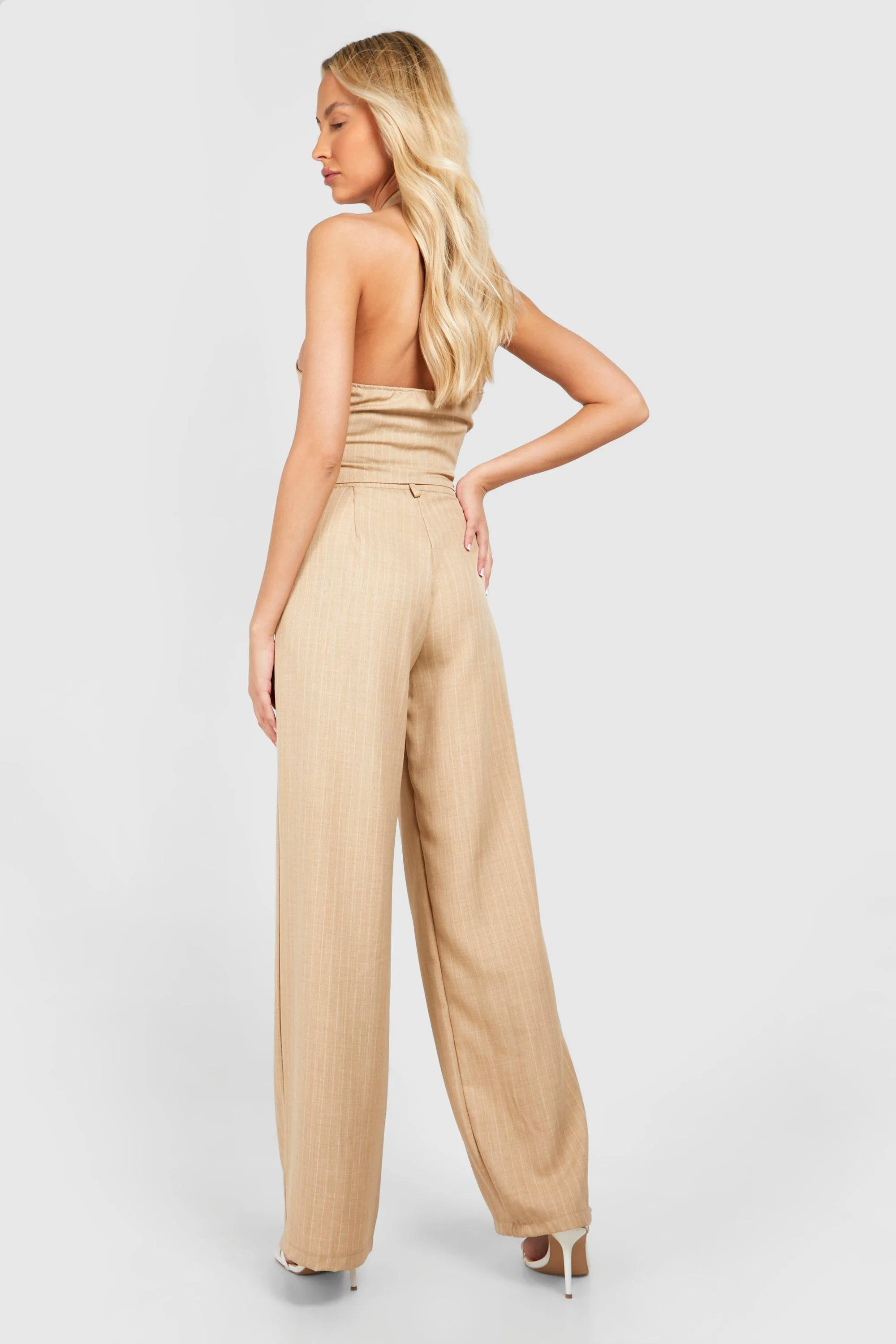 Tall Pinstripe Tailored Trousers