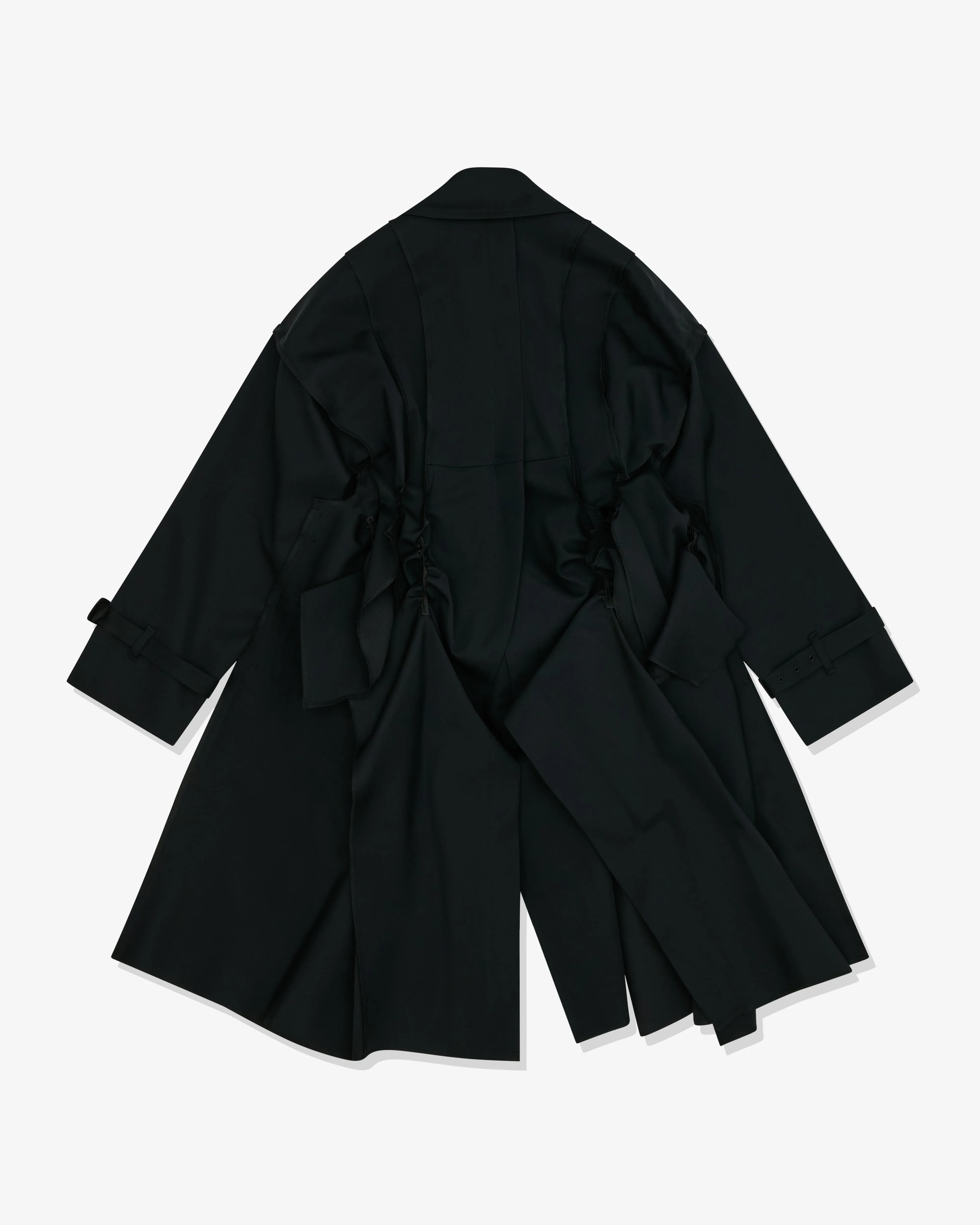 Tao Women's Black Double Breasted Coat - Shop Now