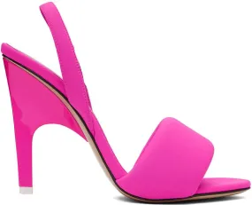 Pink Rem Heeled Sandals at The Attico